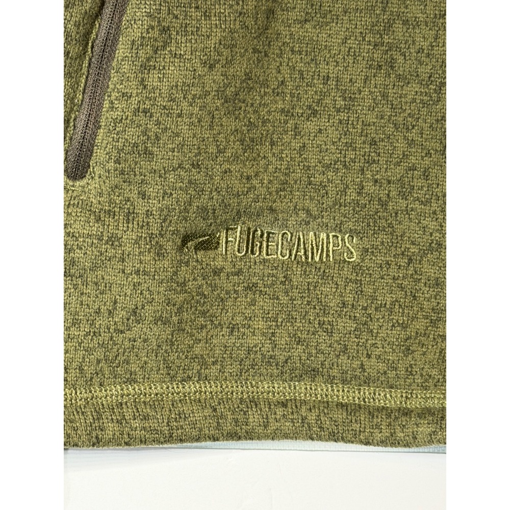 The North Face Gordon Lyons Full Zip Fleece Jacket Men's Large Olive FUGE Camps - Picture 4 of 7